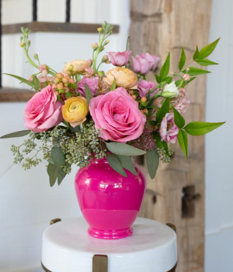 Pretty In Pink Vase