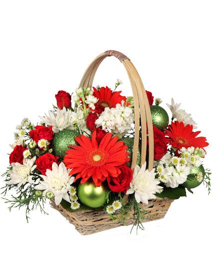 Be Jolly Basket - Clayton Florist: The Florist At Plantation