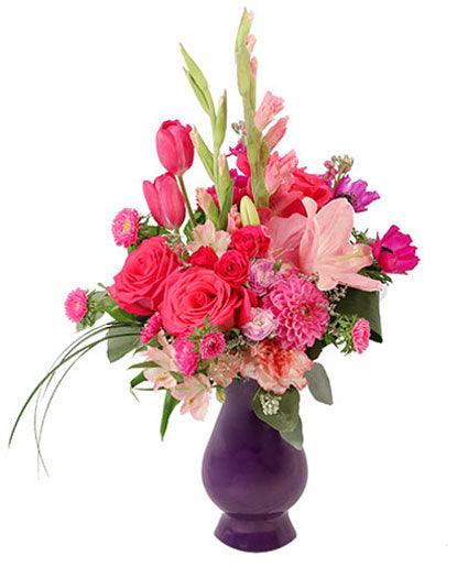 Hot Pink Jubilee - Clayton Florist: The Florist At Plantation