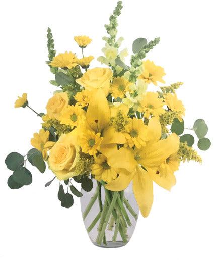Yellow Frenzy - Clayton Florist: The Florist At Plantation